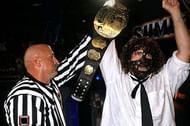 Mankind wins his third and final WWE Championship at SummerSlam 1999
